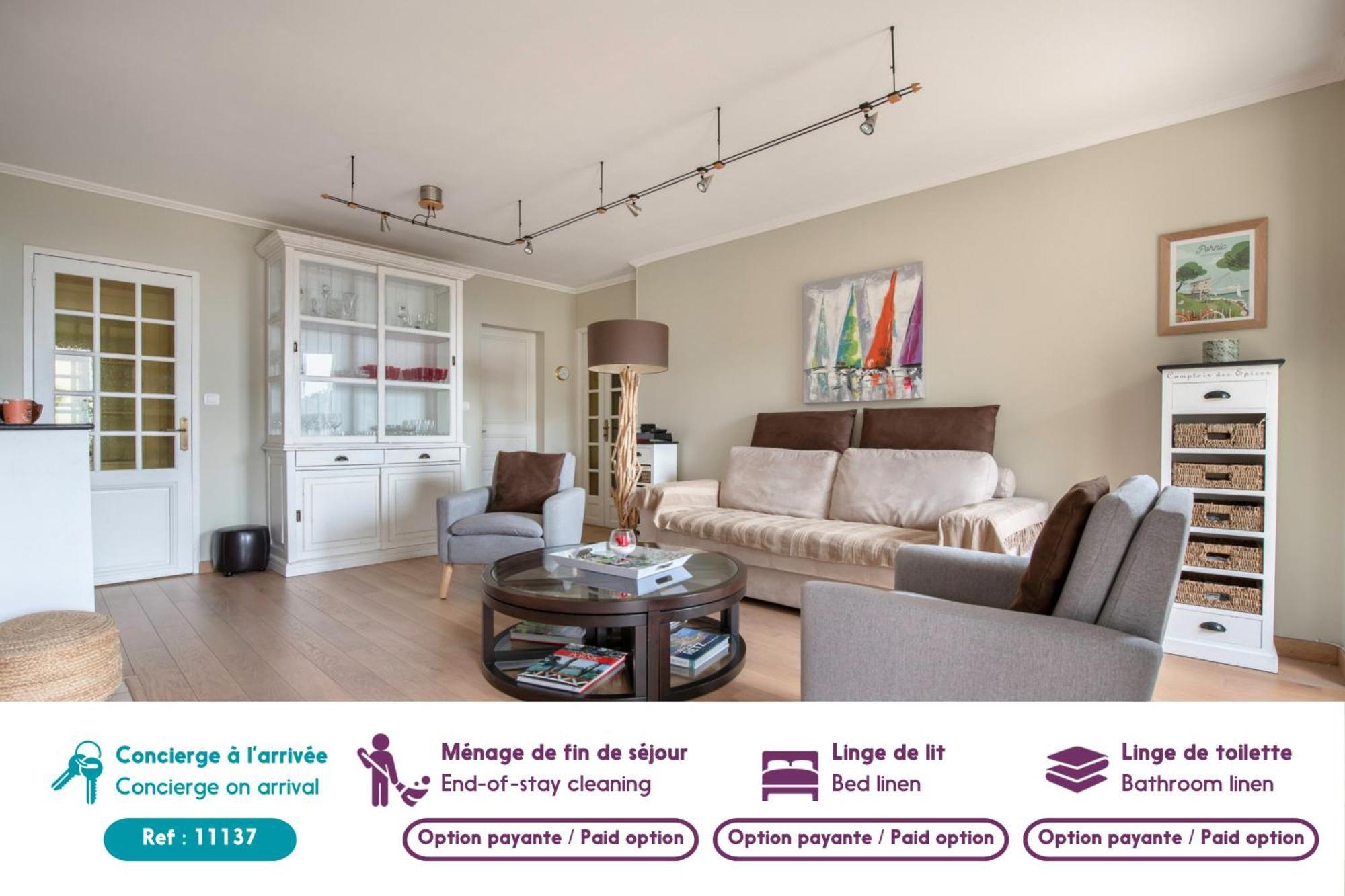 Appartement Face Mer Pour 4 Personnes Pornic Luaran gambar